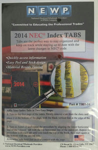 NFPA 70: National Electrical Code (NEC) or Handbook Tabs, 2014 Edition