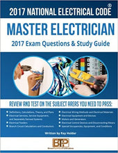 Load image into Gallery viewer, 2017 Master Electrician Exam Questions and Study Guide - Online Test Success Ki
