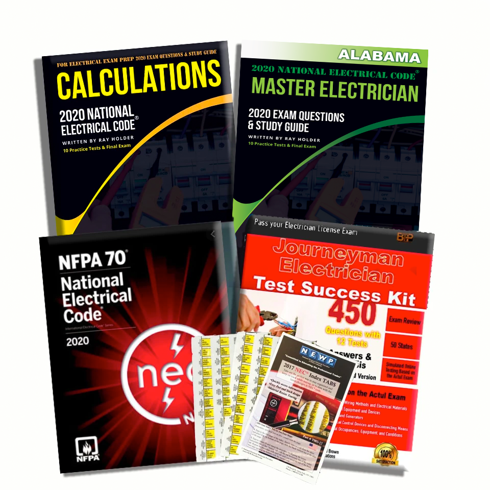 Alabama 2020 Complete Master Electrician Book Package