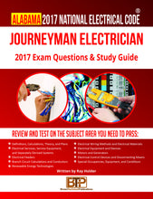 Load image into Gallery viewer, Alabama 2017 Journeyman Electrician Study Guide
