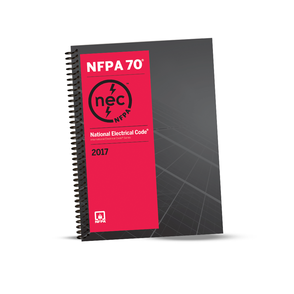 NFPA 70: National Electrical Code (NEC) Spiralbound, 2017 Edition
