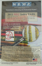 Load image into Gallery viewer, NFPA 70: National Electrical Code (NEC) or Handbook Tabs, 2011 Edition
