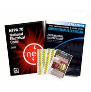 Arizona 2020 Journeyman Electrician Study Guide & National Electrical Code Combo with Tabs