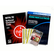 Colorado 2020 Journeyman Electrician Study Guide & National Electrical Code Combo with Tabs