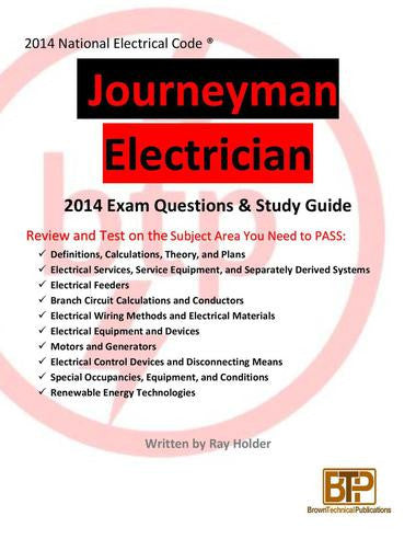 2014 Journeyman Electrician Study Guide