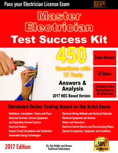 2017 Master Electrician Exam Questions and Study Guide - Online Test Success Ki