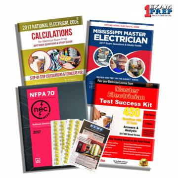 MISSISSIPPI MASTER ELECTRICIAN EXAM PREP PACKAGE