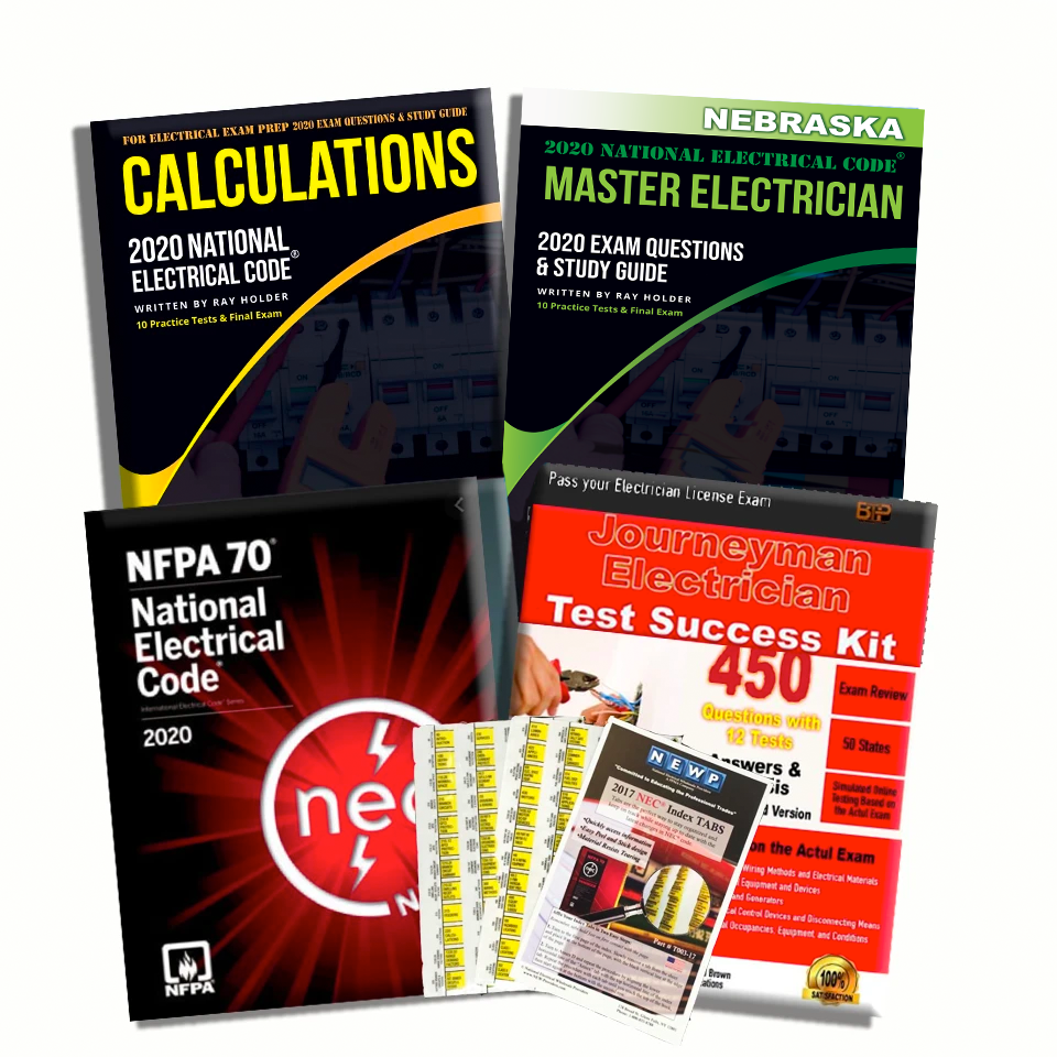 Nebraska 2020 Complete Master Electrician Book Package