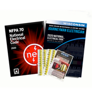 Wisconsin 2020 Journeyman Electrician Study Guide & National Electrical Code Combo with Tabs